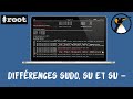 Diffrences entre sudo su et su 