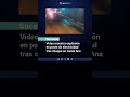 Video muestra explosión en poste de electricidad tras choque en Santa Ana | #Sucesos