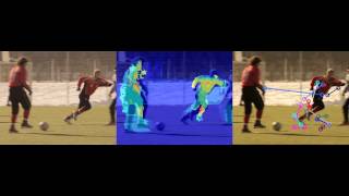STRAP Video Saliency model on a soccer video