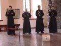 2000-0600 Russia, June 2000: monks in Suzdal sing Chesnokov