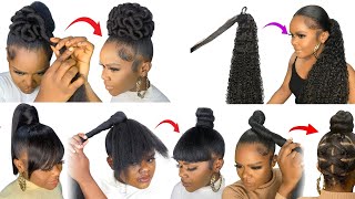 5 Quick and Easy Hairstyle Using Braid Extension