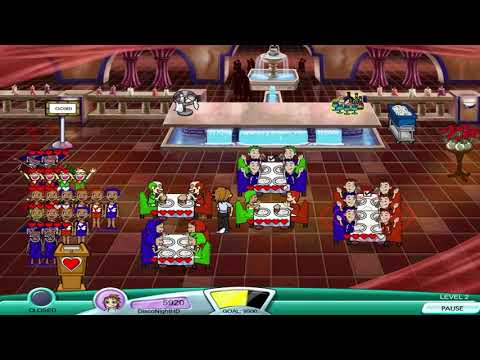 Diner Dash: Seasonal Snack Pack Walkthrough - Level #42 - Romantic Rendezvous