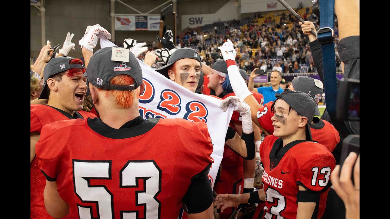 2022 3A State Champs Harlan Cyclones