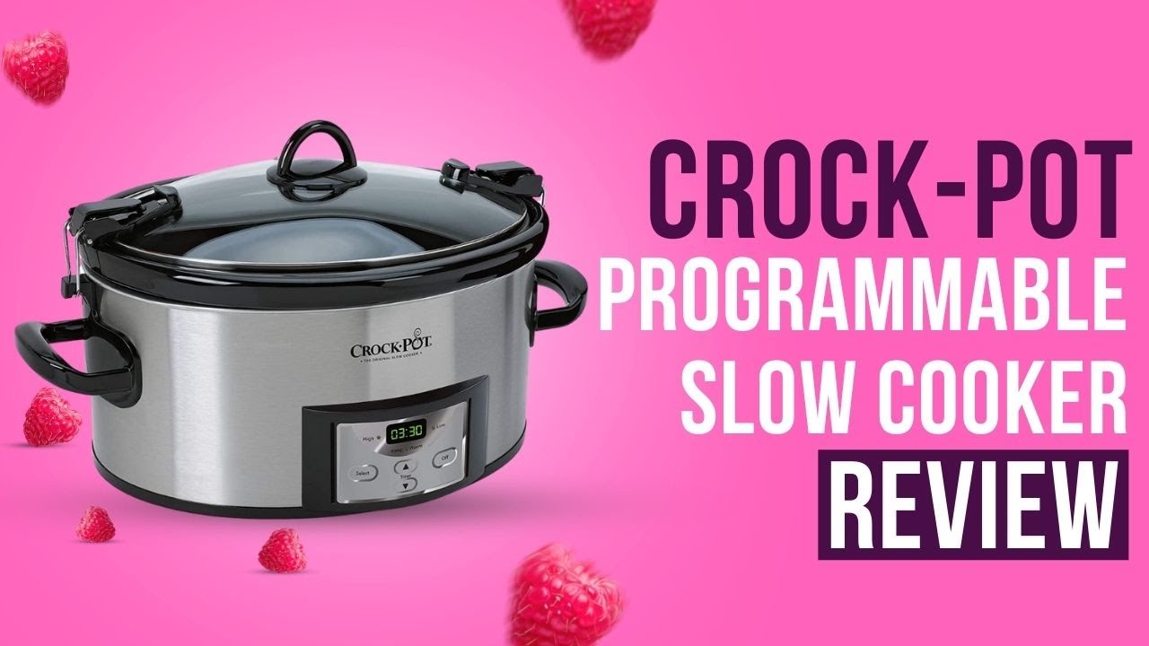 Crock-Pot Cook & Carry Programmable Slow Cooker with Digital Timer  SCCPVL610-S-A 6-Quart