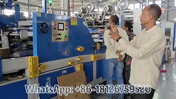 Inside a Corrugated Box Factory: Cardboard Production, Box Printing Stitching Machines in Action!