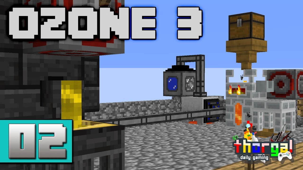 udløser gavnlig forbrydelse Project Ozone 3 #2 - Ore doubling and the Nether - YouTube