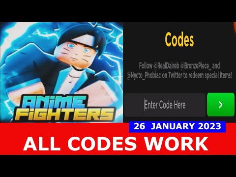 Roblox Anime Fighting Simulator codes (January 2023)