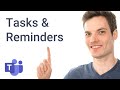 How to create Reminders & Tasks from messages in Microsoft Teams