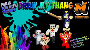 Draw My Thing W/ SuperChache, NettyPlays Rosie and Tomohawk