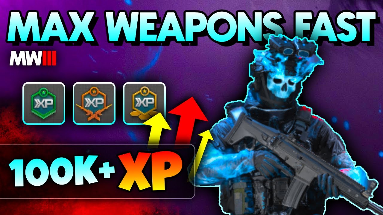 Guide To Level Up Guns FAST TO MAX Level In Modern Warfare 3 - YouTube