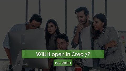 Reusing Very Old Pro/ENGINEER Models In Creo