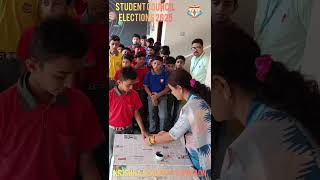 Students Council Elections 2025-26 Krishna Academy Dhargaon