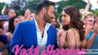 De De Pyaar De | Vaddi Sharaban New Song | Ajay Devgn | Tabbu, Rakul, | Sunidhi,