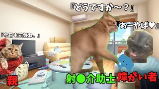 障がい者の射●を手伝う、射●介助士はどんな仕事をしているのか？【猫ミーム】【猫マニ】