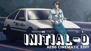 Beauty of Initial D🗿🤌, Pt. 1 #initialdedit #animeedit #cars #fyp #k, initial  d edit