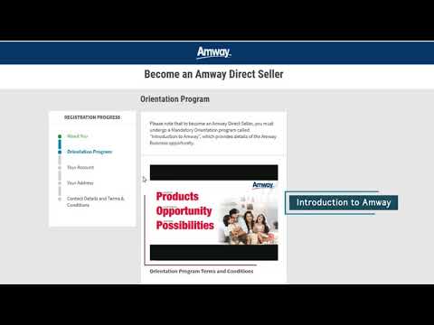 Video: How To Become An Amway Consultant