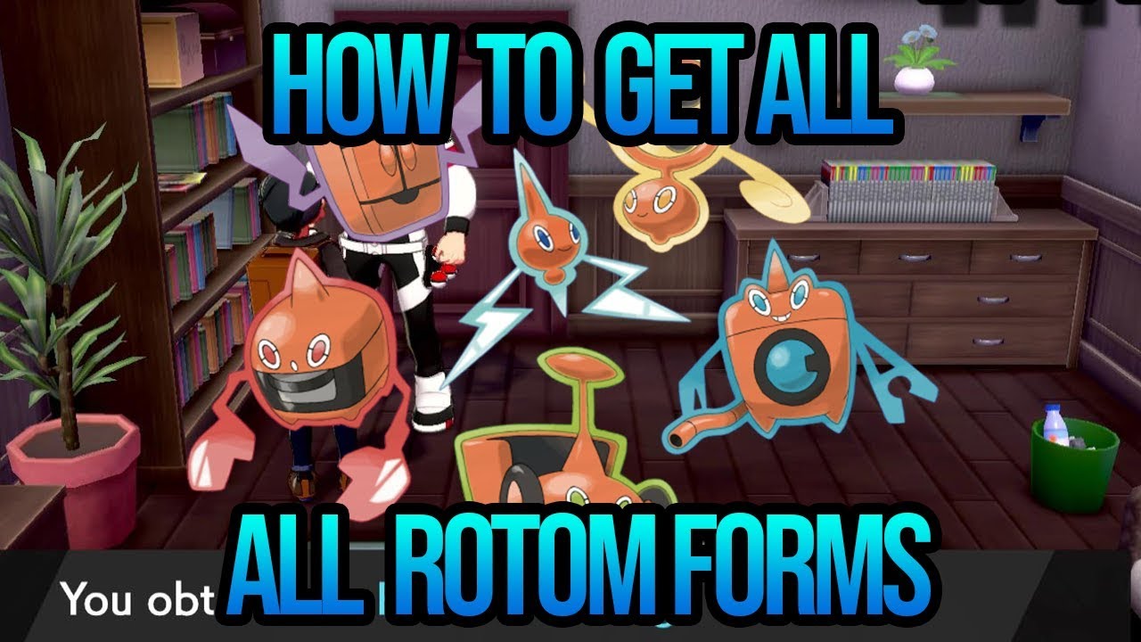 How To Get All Rotom Forms Rotoms Catalog In Pokemon Sword And Shield