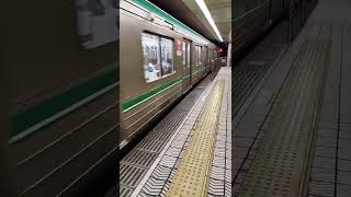 大阪メトロ中央線24602F　コスモスクエア行き　谷町四丁目到着