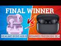 Huawei Freebuds SE 4 vs Realme Buds Air 8⚡ Full Comparison ⚡Best for Music, Bass & Gaming 🔥