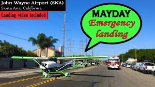 Student Pilot LANDS HER CESSNA ON A BUSY ROAD at California!