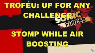 Sonic Forces - Desafio: Stomp While Air Boosting