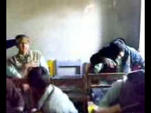 Sir Asif beating Noman in ACPH school in shikarpur