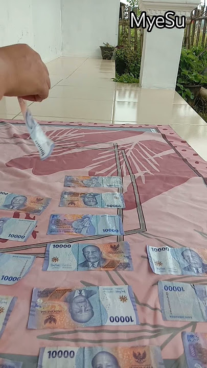 buat buket #buket #uang