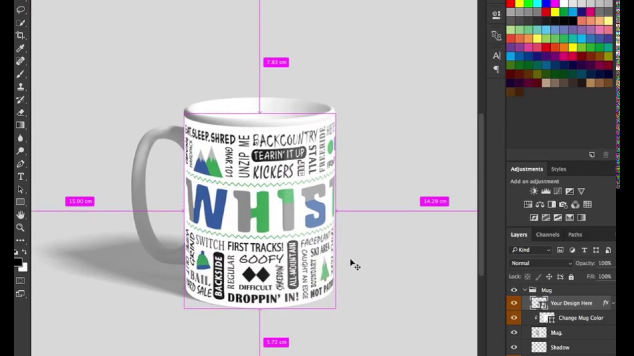 Download Coffee Mug Mockup Psd Photoshop Free Mug Design For A Souvenir Shop Youtube