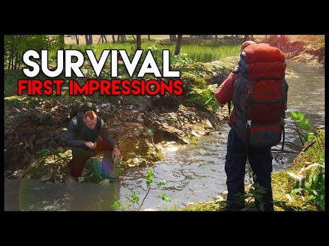 SCUM! First Impressions - *NEW* SUPER-REALISTIC Survival! (Scum Gameplay Part 1)