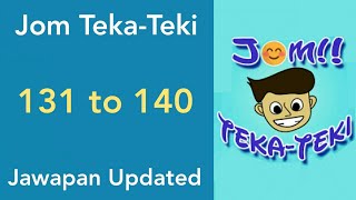 jawapan jom teka teki level 131 132 133 134 135 136 137 138 139 140