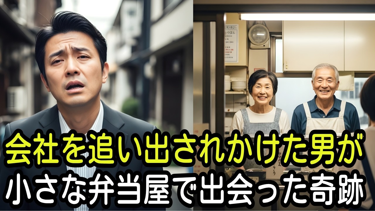 ストラ寸前の45歳の男が通った小さな弁当屋、その後人生を変える出来事が…