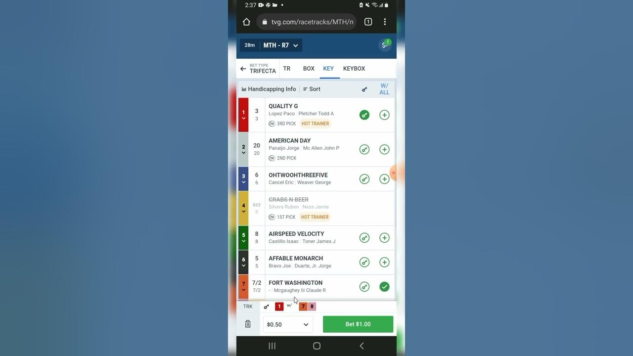 key trifecta tutorial YouTube