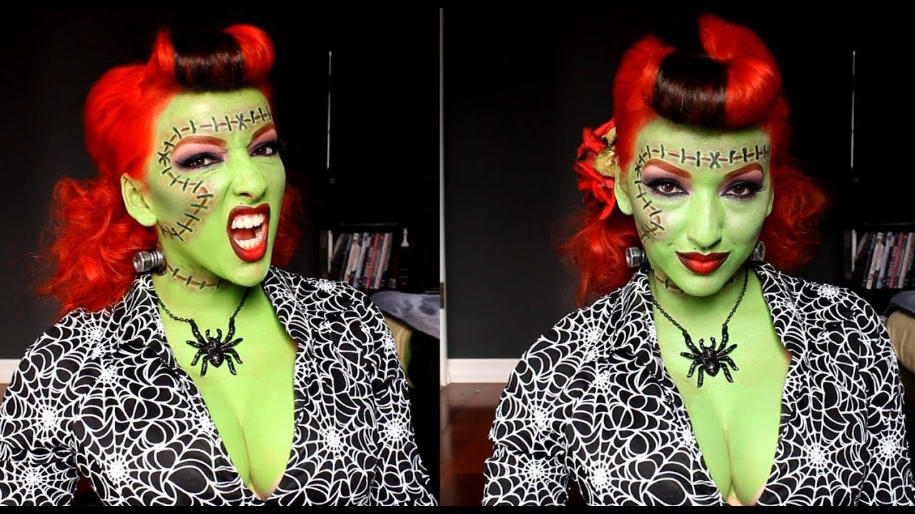 Frankensteins Monster/Zombie Makeup Tutorial - YouTube