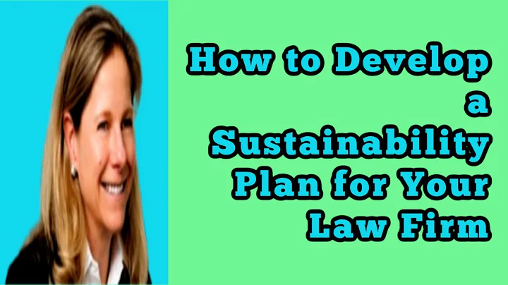 How to Develop a Sustainability Plan for Your Law ...