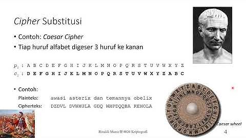 Kripto 02: Kriptografi Klasik (Bagian 1)