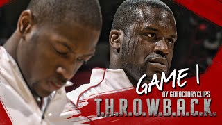 Throwback: Shaquille O'Neal & Dwyane Wade Full Highlights 2006 Playoffs R1G1 vs Bulls - SICK!