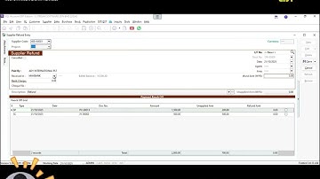 💳 SQL Accounting Tutorial: How to Use Supplier Refund