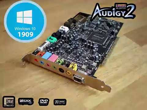 sound blaster audigy drivers windows 10 laptop