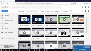 .:. 22 vídeos  - 8 horas de entrenamiento -  Visual FoxPro y Microsoft SQL Server .:.