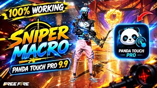 🎯 100% WORKING SNIPER MACRO | PANDA TOUCH PRO 9.9 | FREE FIRE 🔥 screenshot 1