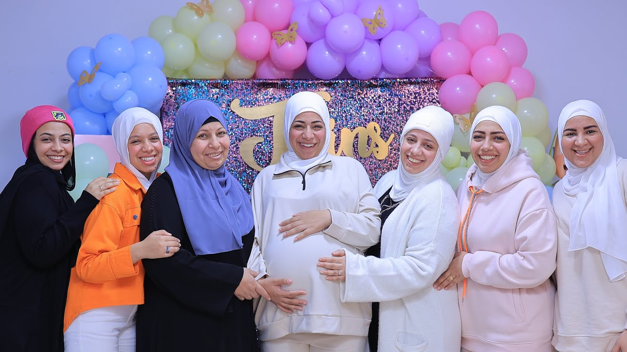 أحلام ولدت 💃🏽رد فعل العيلة لما شافوا التوأم لأول مرة ♥️🥰