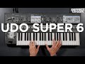 Udo super 6 binaural hybrid polysynth sounds