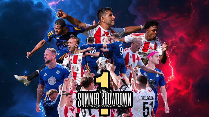 MILLER’S SUMMER SHOWDOWN 1 | Full Charity Football Match + Interviews