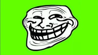 Laughing Troll Face Green Screen Green Screen Funny Effect No Copyright