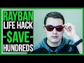 Ray Ban 2132 New Wayfarer Hack - SAVE HUNDREDS #Rayban