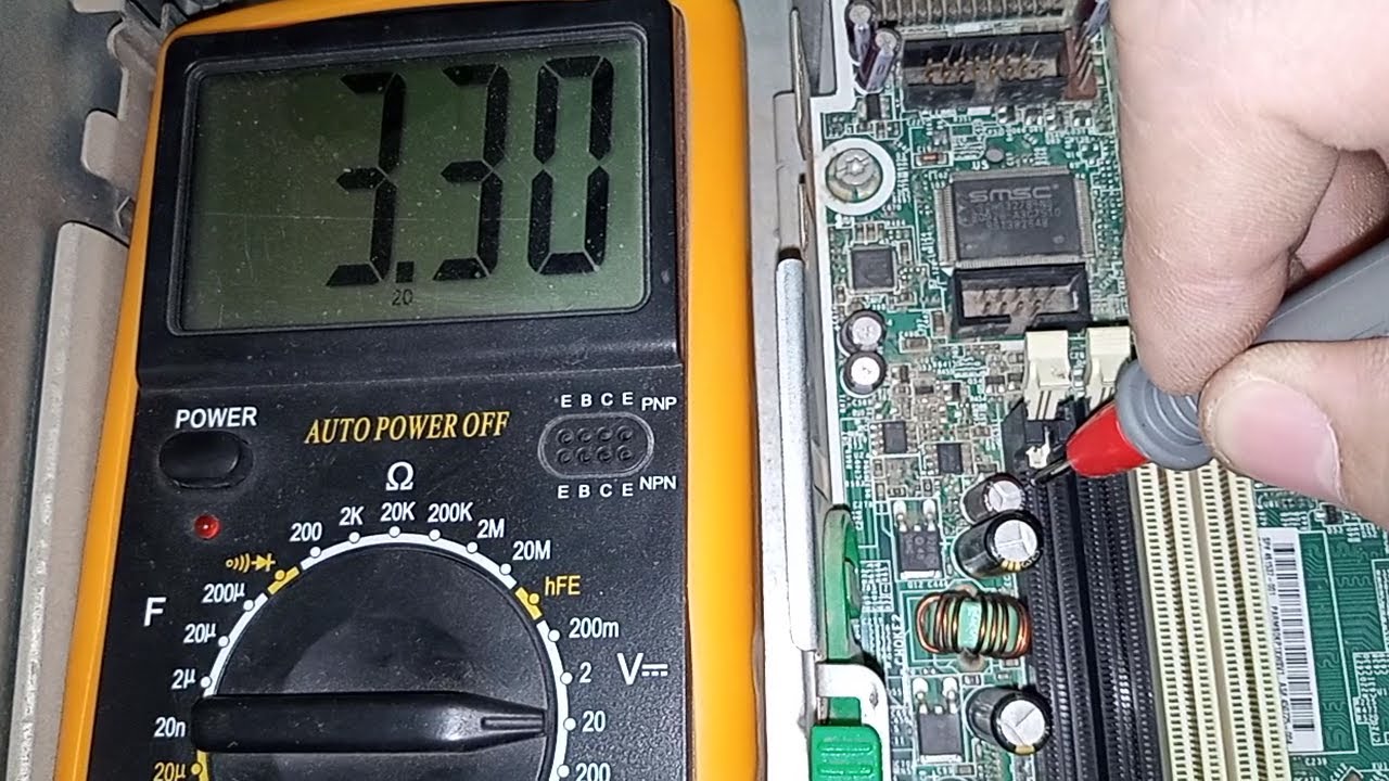 شرح وقياس فولت دائرة الرام ram  واشهر الاعطال والحلول