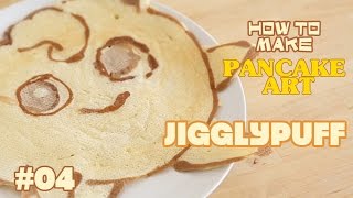 How to make Pancake art tutorial - Jigglypuff