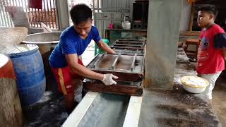 Step by step making tofu