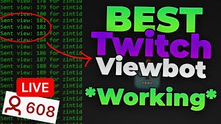 Best Twitch Viewbot Unlimited Views Working