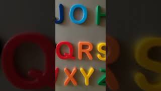 ALPHABET MAGNETS #babytoys #montessoritoys #parenting #learningtoys #edutoys #earlylearning ALPHABET MAGNETS #babytoys #montessoritoys #parenting #learningtoys #edutoys #earlylearning